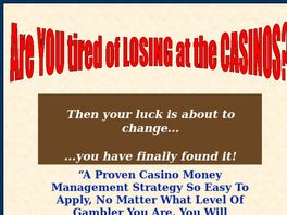 Go to: Casino Money Management.