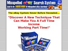 Go to: Misspelled EBay(R) Search System.