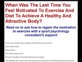 Go to: 12 secrets to losing weight motivation e-book on motivating to workout