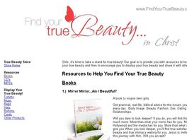 Go to: Find Your True Beauty!