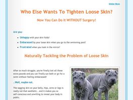 Go to: Naturally Tackling The Problem Of Loose Skin.