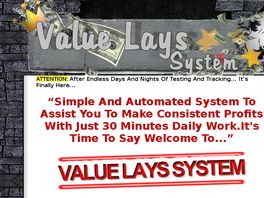 Go to: Value Lays System-Aprooved By Many Forum Members