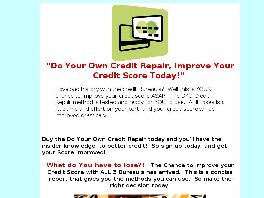 Go to: Do Your Own Credit Repair.