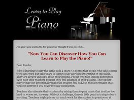 Go to: Learn To Play Piano