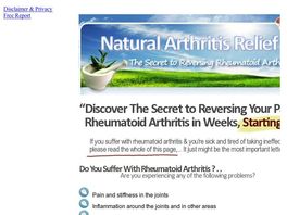 Go to: Arthritis: Natural Relief