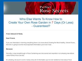 Go to: Perfect Rose Secrets