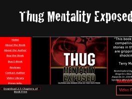 Go to: Thug Mentality Exposed E-Book.