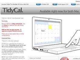 Go to: TidyCal for Mac and PC