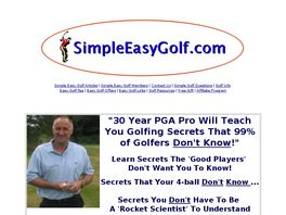 Go to: Simple Easy Golf