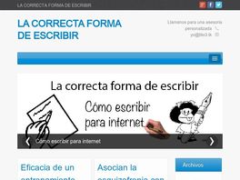 Go to: La Correcta Forma De Escribir