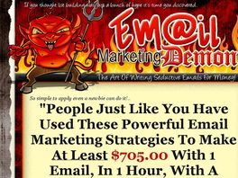 Go to: Earn Up To 75% Commission With Email Marketing Devil!