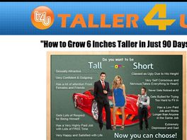 Go to: Best Grow Taller Product In The Marketplace 75% Commissions