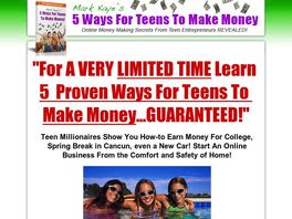 Go to: 5 Ways For Teens To Make Money!