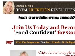 Go to: Total Nutrition Revolution Online Programme