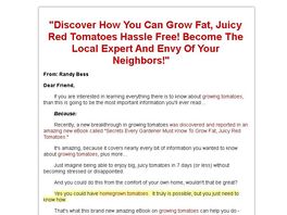 Go to: Secrets Every Gardener Must Know To Grow Fat, Juicy Red Tomatoes