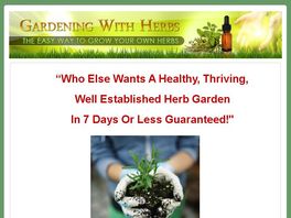 Go to: Gardening With Herbs
