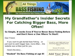 Go to: Insider Secrets For Catching Bigger Bass.