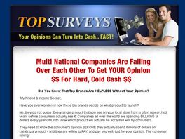 Go to: Sizzling Hot Surveys Site! 75% Commission + Upsells + Downsells