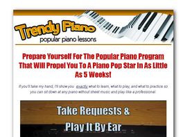 Go to: The Trendy Piano Lessons - Learn Popular Piano In 5 Weeks!
