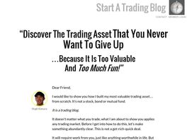Go to: Start A Trading Blog - Earn $100/sale