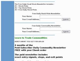 Go to: Premium Commodity Newsletter