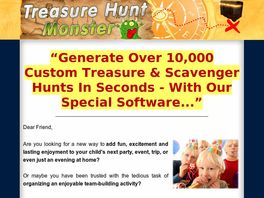 Go to: Treasure Hunt Monster ~ Award Winning Software