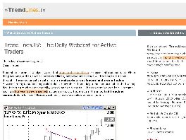 Go to: Trendlines.TV - A Daily Video Webcast For Forex And Futures Markets.
