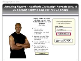 Go to: Special Report - Why Your Last Diet Failed.