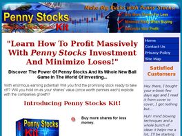 Go to: Penny Stocks Kit - Affiliates Earn $22/sale