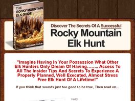 Go to: The Rocky Mountain Elk Guide