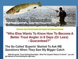 Go to: The Complete Guide To Trout Fishing Essentials