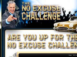 Go to: The No Excuse Challenge