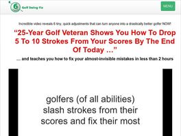 Go to: The 6 Minute Golf Swing Fix