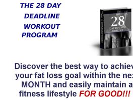 Go to: The 28 Day Deadline Workout Program