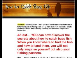 Go to: How to Catch Bass Fish