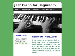 Go to: Jazz Piano For Beginners.