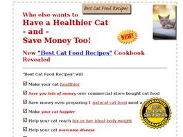 Go to: Cat Food Recipes Cookbook: 65 Great Meals And Treats