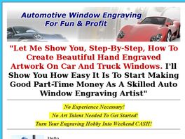 Go to: Automotive Window Engraving For Fun & Profit.