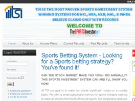 Go to: Proven Tsi Sports Betting system - 24%roi guaranteed every 3 months
