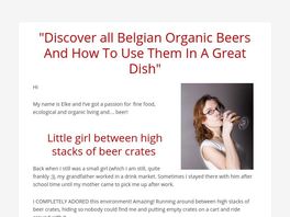 Go to: Belgian Organic Beers / 17 Delicious Vegan Beer Recipes - (2 Ebooks).