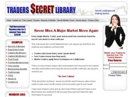 Go to: Traders Secret Library.