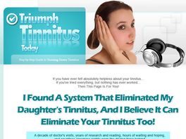 Go to: Triumph Tinnitus Today: Step By Step Guide To Turning Down Tinnitus