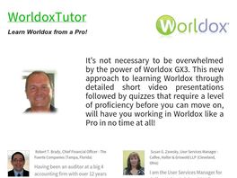 Go to: Worldox Document Management Online Training