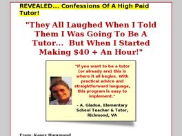 Go to: Confessions Of A High Paid Tutor!