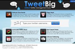 Go to: Tweetbig - Twitter Rocket Fuel