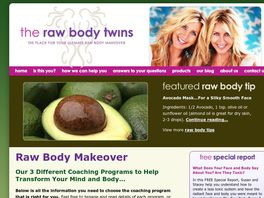 Go to: Your Raw Body Makeover.