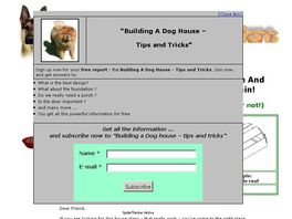 Go to: Smart Dog House Plans from Nitor media