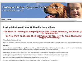 Go to: Loving & Living With Your Golden Retriever