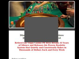 Go to: The Ultimate Roulette System.