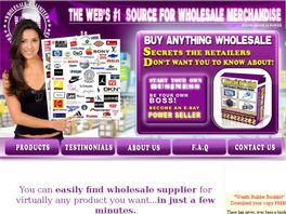 Go to: Ecommerce Solution. Help Small Business Owners Find Wholesale Vendors.